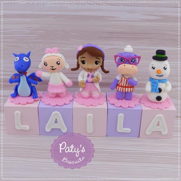 Cubos Decorados Doutora Brinquedos (valor Unitário)