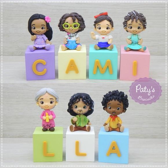 Cubos Decorados Disney Encanto (valor Unitário)