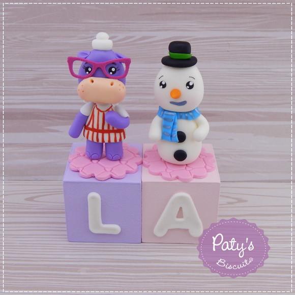 Cubos Decorados Doutora Brinquedos (valor Unitário)