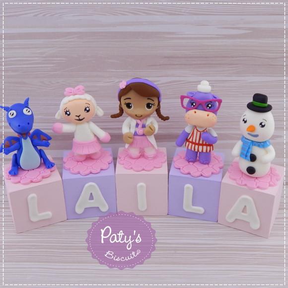 Cubos Decorados Doutora Brinquedos (valor Unitário)