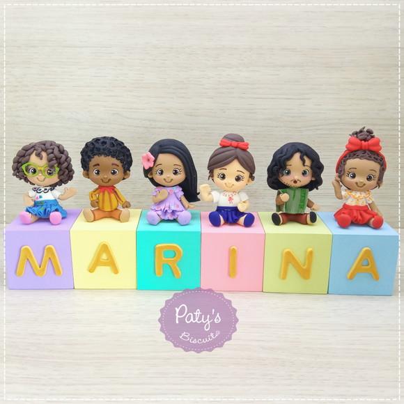 Cubos Decorados Disney Encanto (valor Unitário)
