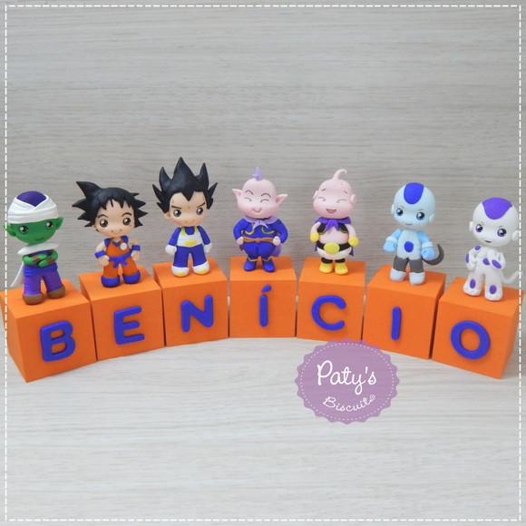 Cubos Decorados Dragon Ball Z (valor Unitário)