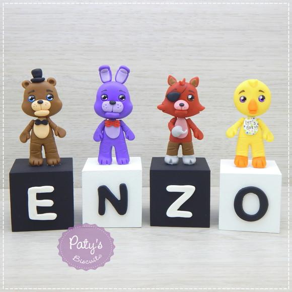 Cubos Decorados Five Nights At Freddy's / FNAF (valor Unitário)