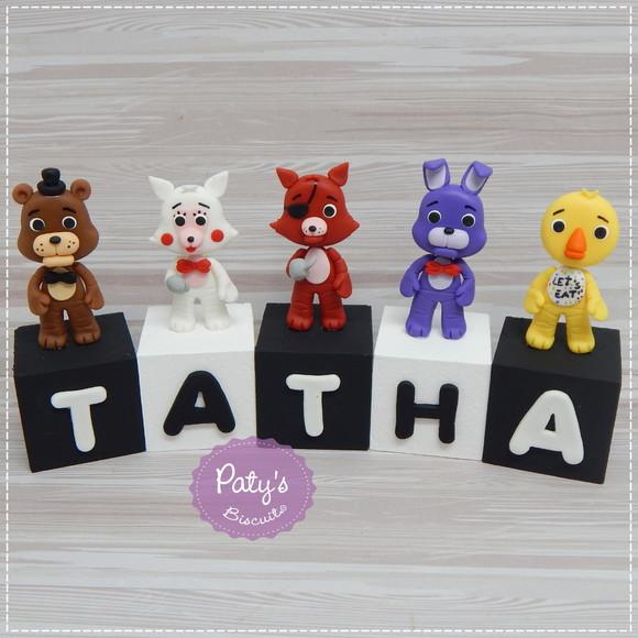 Cubos Decorados Five Nights At Freddy's / FNAF (valor Unitário)