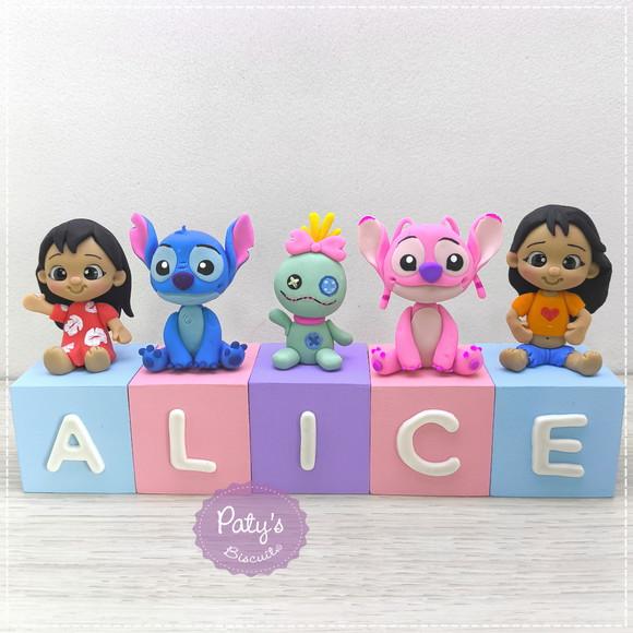 Cubos Decorados Lilo e Stitch (valor Unitário)