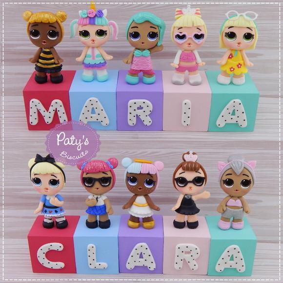 Cubos Decorados Lol Surprise (valor Unitário)