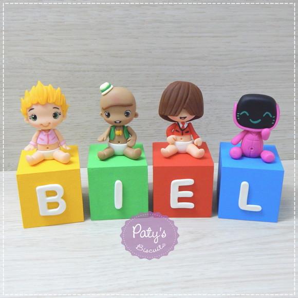 Cubos Decorados Mini Beat Power Rockers (valor Unitário)