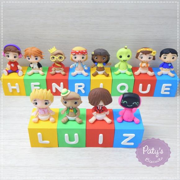 Cubos Decorados Mini Beat Power Rockers (valor Unitário)