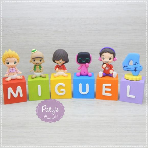 Cubos Decorados Mini Beat Power Rockers (valor Unitário)