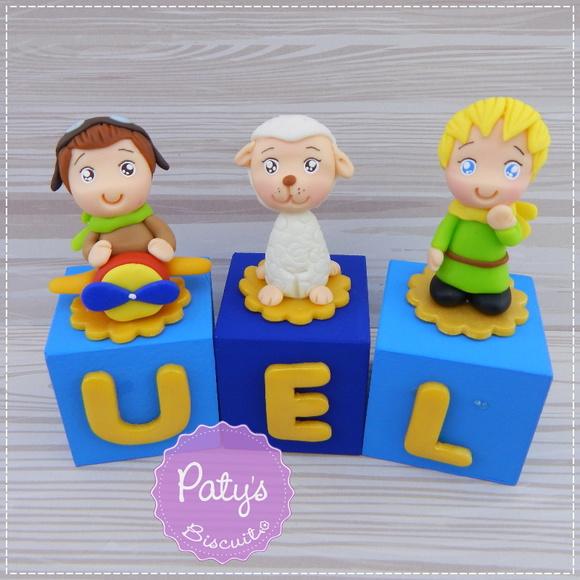 Cubos Decorados o Pequeno Príncipe (valor Unitário)