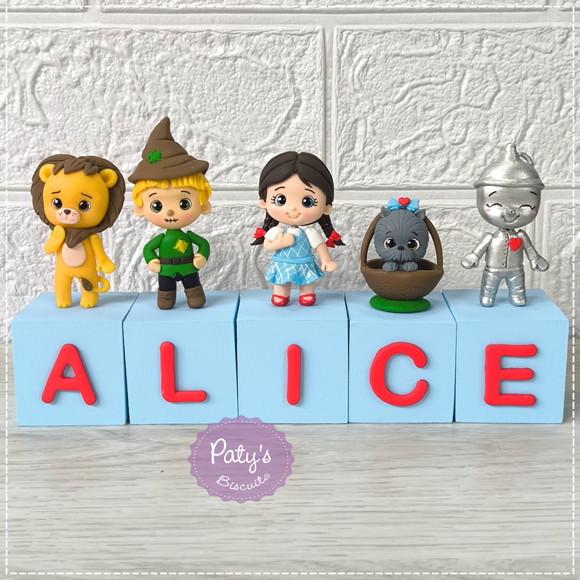 Cubos Decorados o Mágico de Oz (valor Unitário)