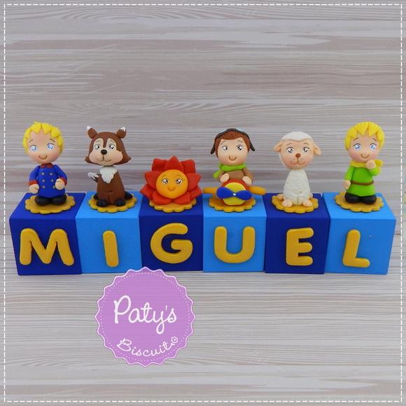 Cubos Decorados o Pequeno Príncipe (valor Unitário)