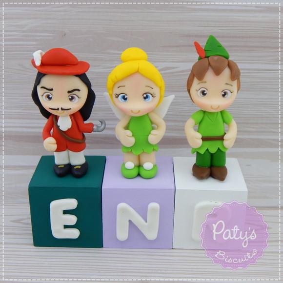 Cubos Decorados Peter Pan (valor Unitário)