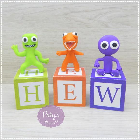 Cubos Decorados Rainbow Friends (unitário)