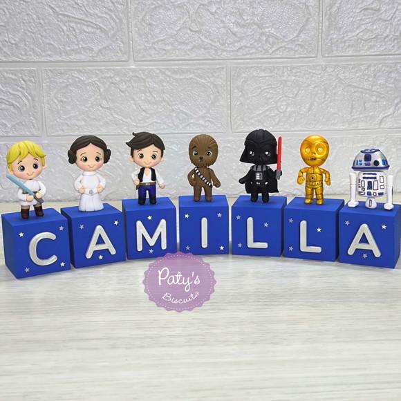 Cubos Decorados Star Wars (valor Unitário)