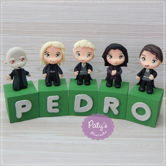 Cubos Decorados Sonserina / Harry Potter (unitário)