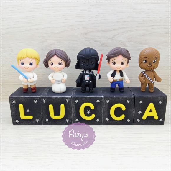 Cubos Decorados Star Wars (valor Unitário)
