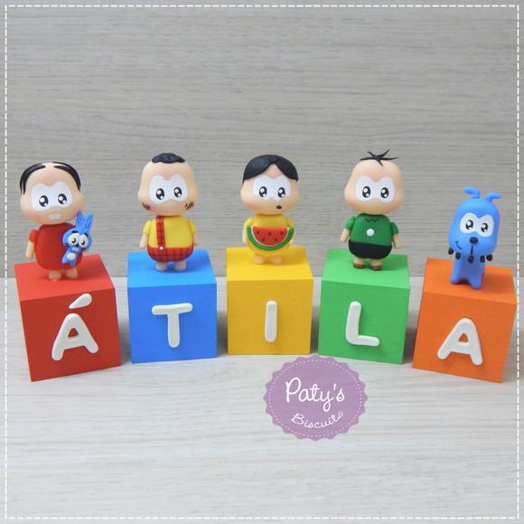 Cubos Decorados Turma da Mônica Toy (valor Unitário)