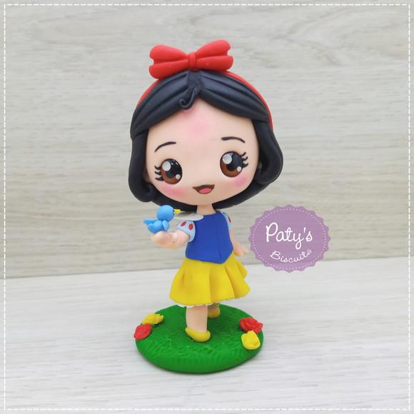 Miniatura / Topo de Bolo Branca de Neve Baby