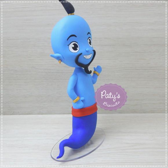 Miniatura / Topo de Bolo Gênio da Lâmpada - Aladdin (12cm)