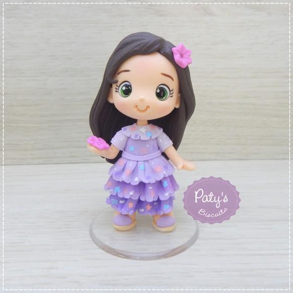 Miniatura / Topo de Bolo Isabella Madrigal 8cm - Encanto