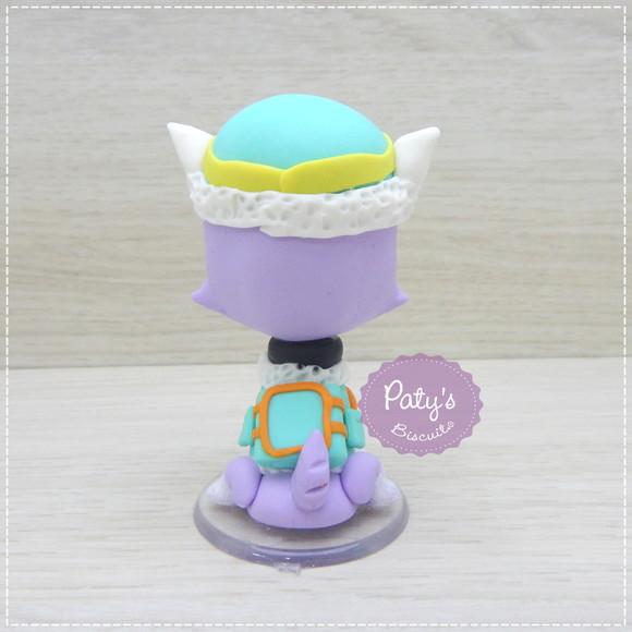 Miniatura / Topo de Bolo Everest 8cm - Patrulha Canina