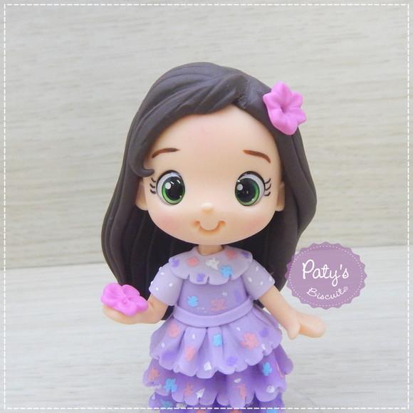 Miniatura / Topo de Bolo Isabella Madrigal 8cm - Encanto