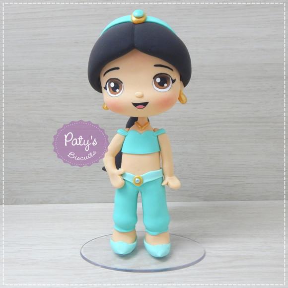 Miniatura / Topo de Bolo Jasmine - Aladdin (12cm)