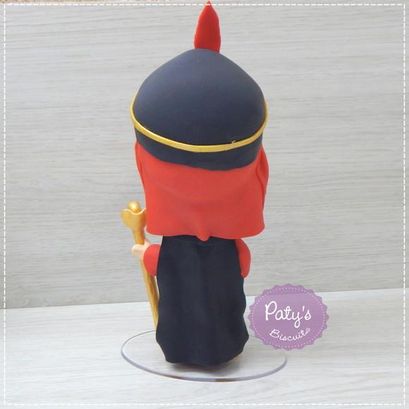 Miniatura / Topo de Bolo Jafar - Aladdin (12cm)