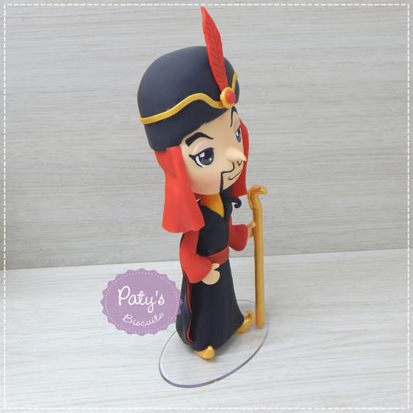 Miniatura / Topo de Bolo Jafar - Aladdin (12cm)