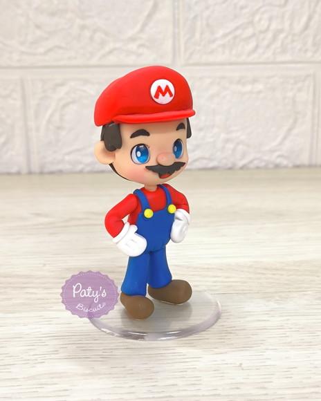 Miniatura / Topo de Bolo Mario 8cm - Super Mario Bros.