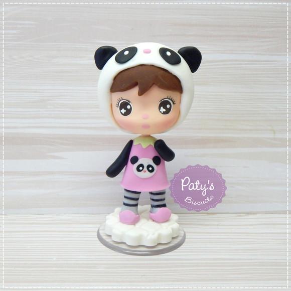 Miniatura / Topo de Bolo Metoo Panda 8cm