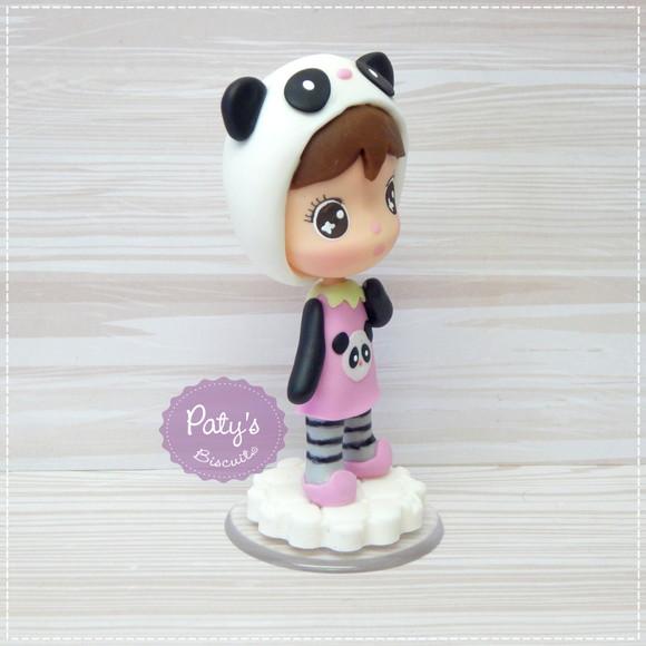 Miniatura / Topo de Bolo Metoo Panda 8cm