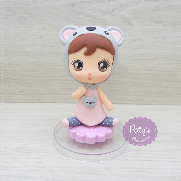 Miniatura / Topo de Bolo Metoo Coala 12cm