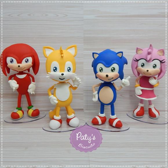 Miniatura Amy Rose 12cm - Sonic The Hedgehog