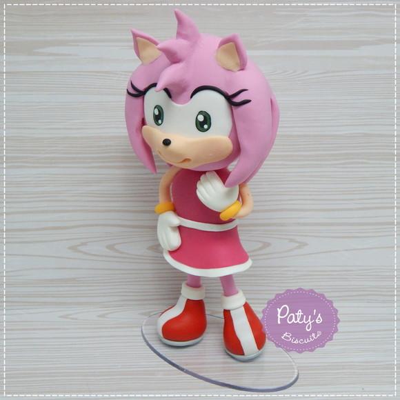 Miniatura Amy Rose 12cm - Sonic The Hedgehog