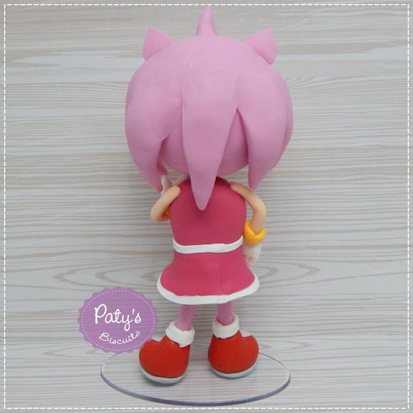 Miniatura Amy Rose 12cm - Sonic The Hedgehog