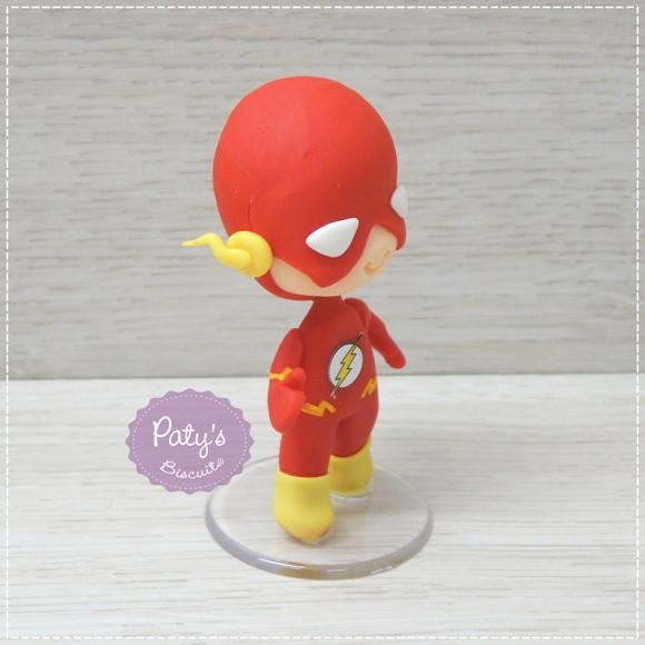 Miniatura Flash 8cm - Liga da Justiça/ Super Heróis
