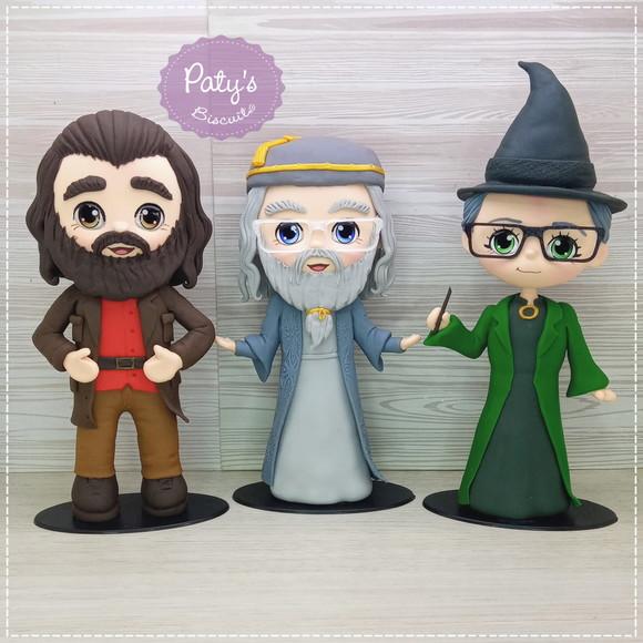 Miniatura Harry Potter 12cm (valor Unitário)