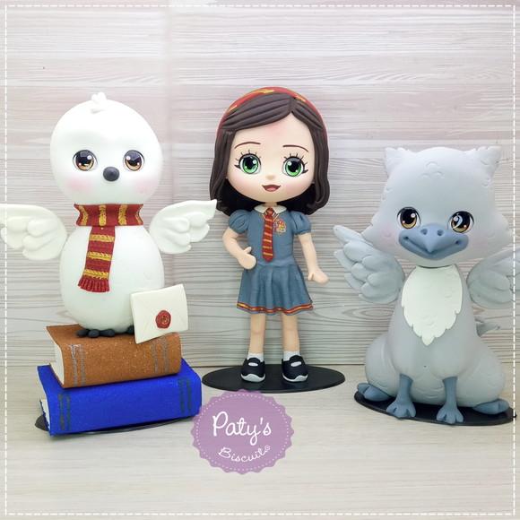 Miniatura Harry Potter 12cm (valor Unitário)