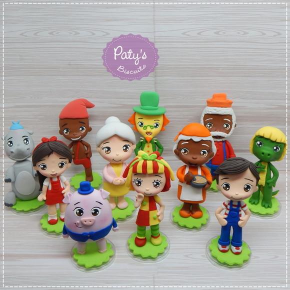 Miniatura Sítio do Pica-pau Amarelo 12cm (Unitário)
