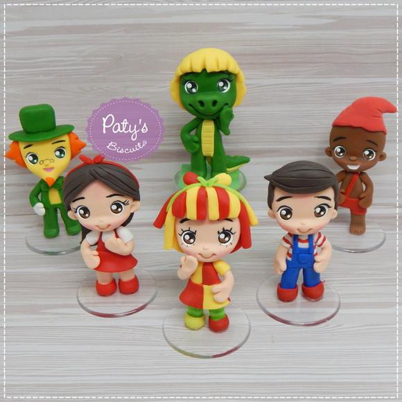 Miniatura Sítio do Pica-pau Amarelo 8cm (unitário)
