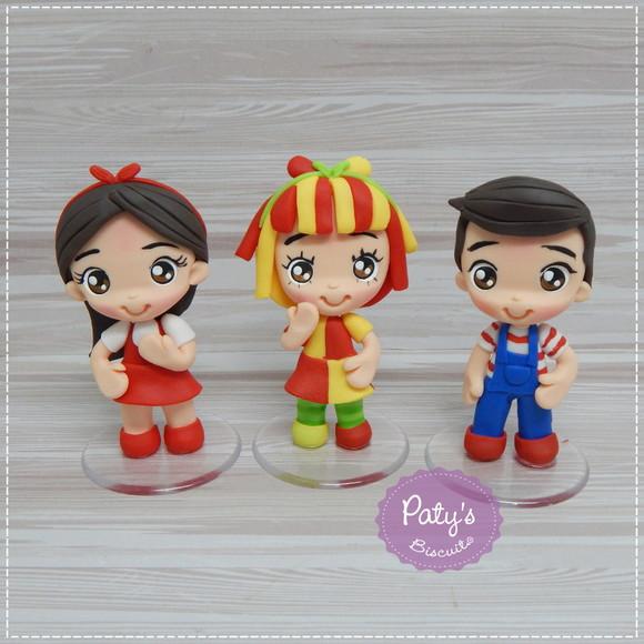 Miniatura Sítio do Pica-pau Amarelo 8cm (unitário)