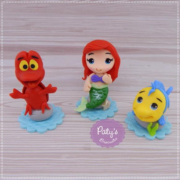 Miniaturas a Pequena Sereia 5cm (valor Unitário)