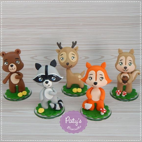 Miniaturas Bichinhos da Floresta / Woodland 8cm (unitário)