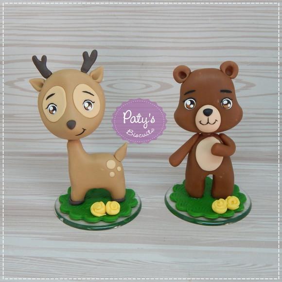 Miniaturas Bichinhos da Floresta / Woodland 8cm (unitário)