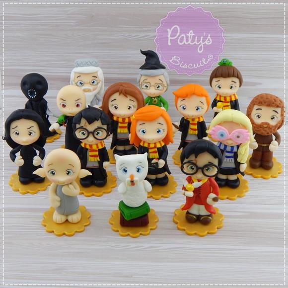 Miniaturas Decorativas Harry Potter 8cm (valor Unitário)