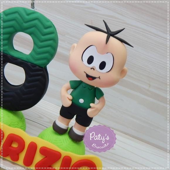 Topinho com Vela Cebolinha - Turma da Mônica