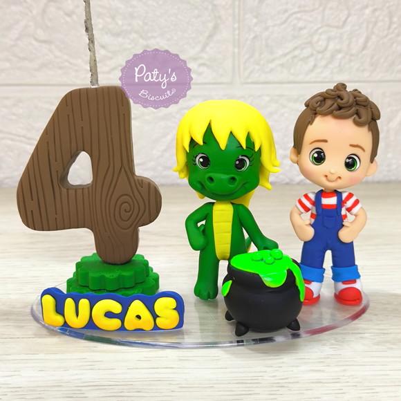 Topinho com Vela Cuca e Pedrinho - Sítio do Pica-Pau Amarelo