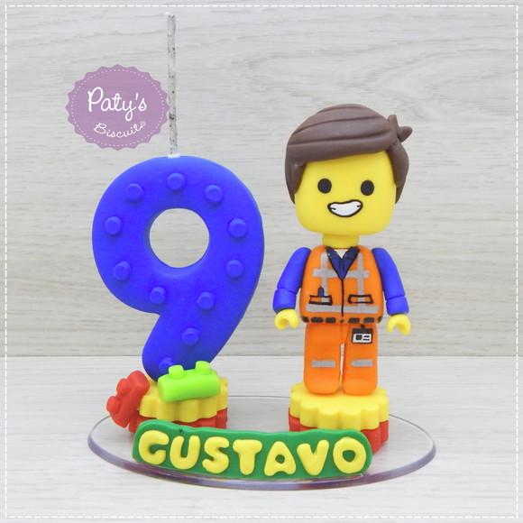 Topinho com Vela Emmet - Lego